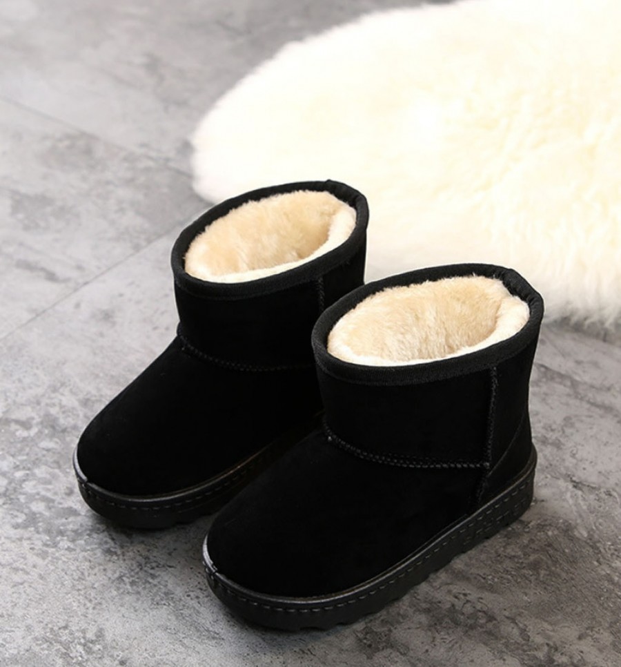 стильні дитячі зимові уггі з штучного замша