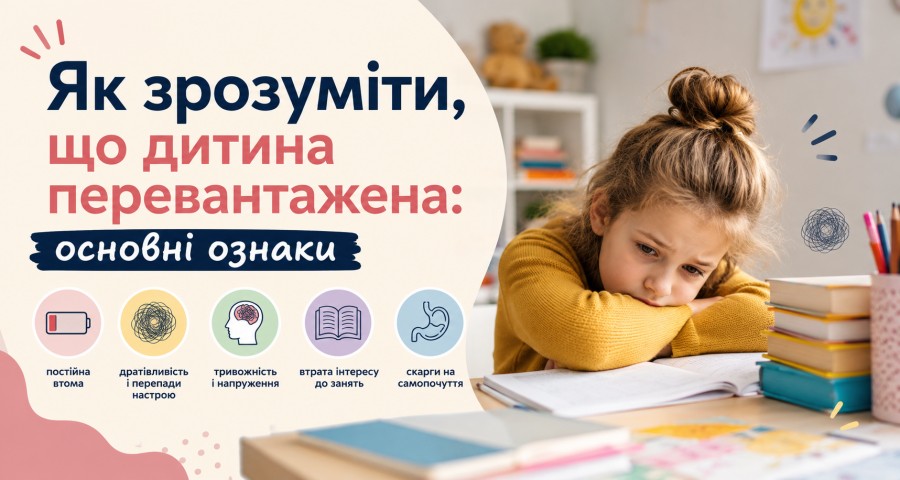 Як зрозуміти, що дитина перевантажена