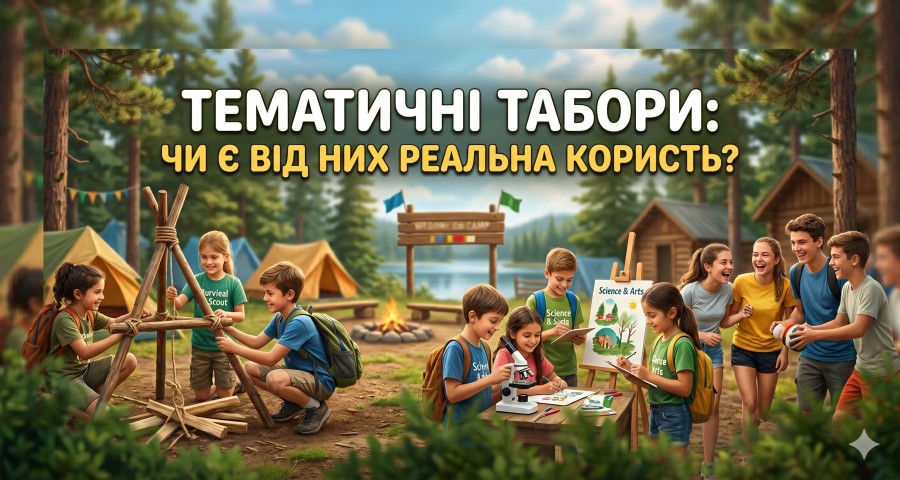 Тематичні табори: чи є від них реальна користь