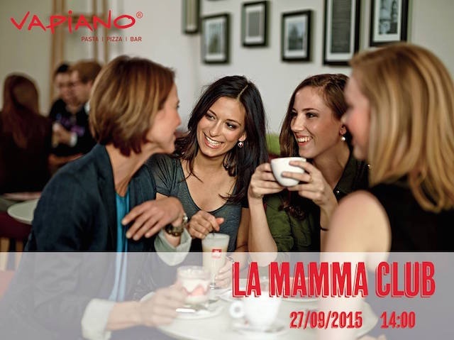 La Mamma club в італійському ресторані  Vapiano