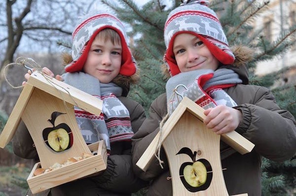 Виготовлення годівничок у Арт-майстерні Veselka Виготовлення годівничок у Арт-майстерні Veselka