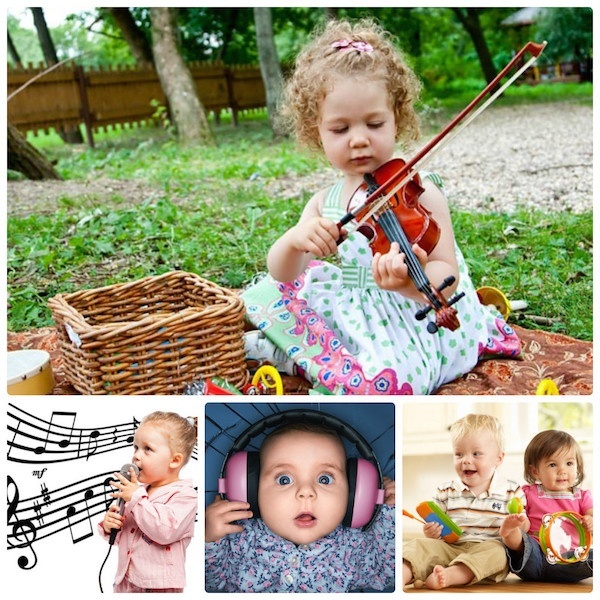Музичний розвиток малюків у студії "Глорія"