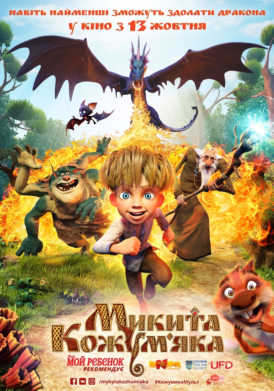 Склад робочої команди українського мультфільму «Микита Кожум’яка»