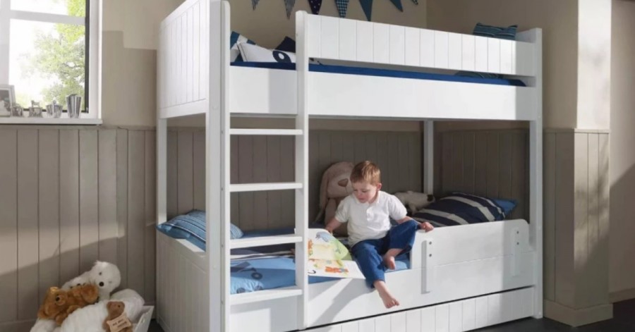Двоярусні ліжка для дітей: різновиди, плюси та мінуси конструкції