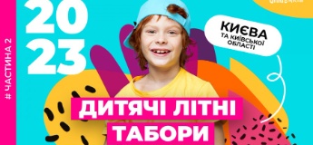 Міські дитячі табори 2023 у Києві та Київській області. Частина 2