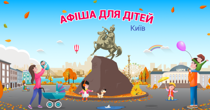 Афіша розваг для дітей та всієї родини у Києві<br>